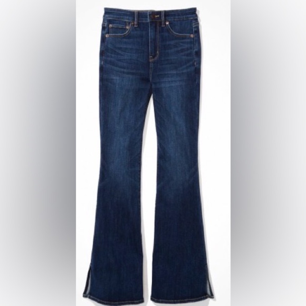 NWT American Eagle Super High Rise Flair Jeans